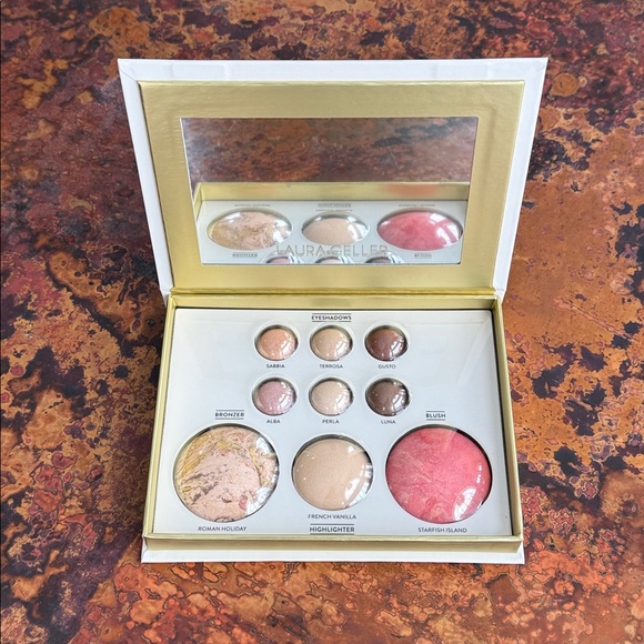 Laura Geller Tuscan Dreams 6 Eyeshadow Palette with Bronzer Blush & Highlighter - Picture 4 of 7